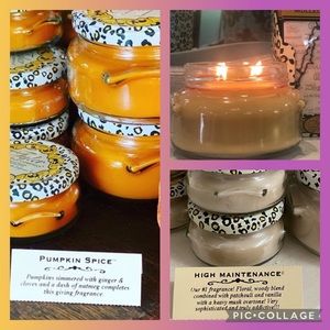 Tyler Candle 11oz and High Mainteance 3.4 oz